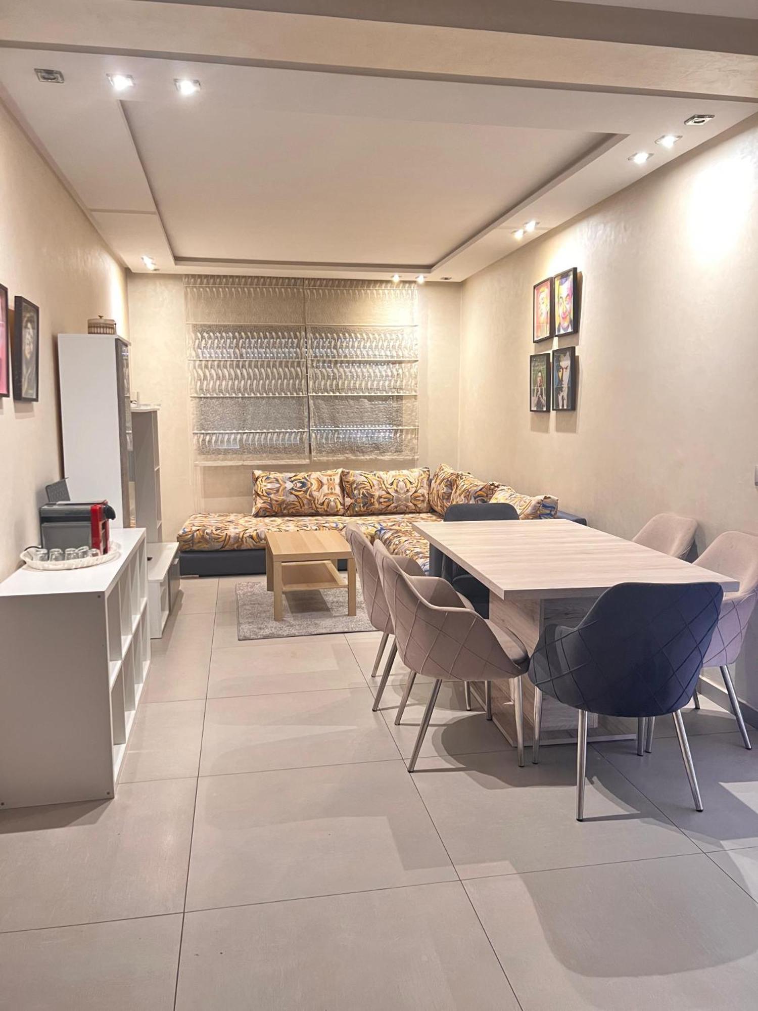 Superbe Appart Ensoleillé FibreO+Netflix+Parking Casablanca Exterior foto